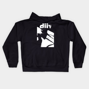 DIIV ≥≤ Original Glitch Style Fan Artwork Kids Hoodie